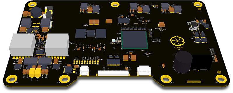 Fig. 1. Virtual instrument cluster hardware model.