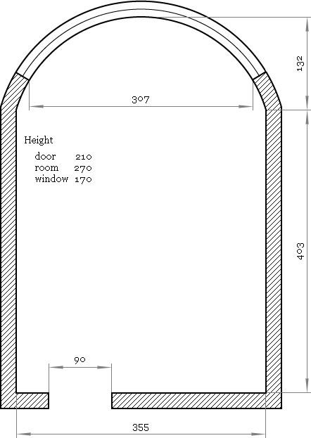 Fig. 1. Room layout.